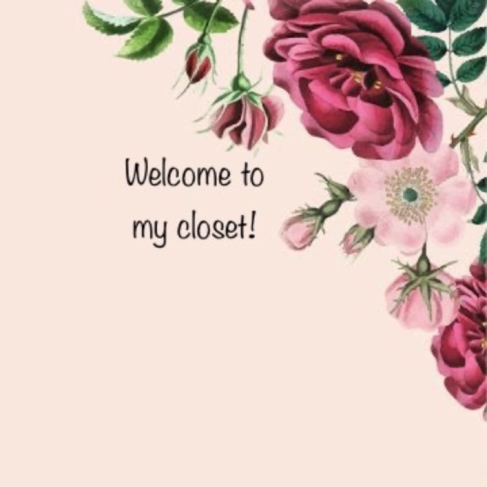 Welcome to my closet!